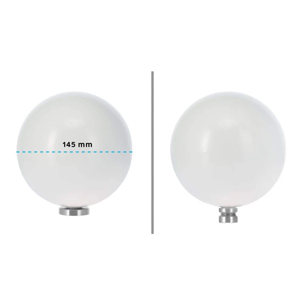 5.7 in. Laser Point Cloud Scan Reference Target Sphere with Magnetic Base (6-Pack) by AdirPro - Image 3