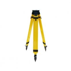 Wood Fiberglass Quick Clamp Lock Construction Tripod by AdirPro