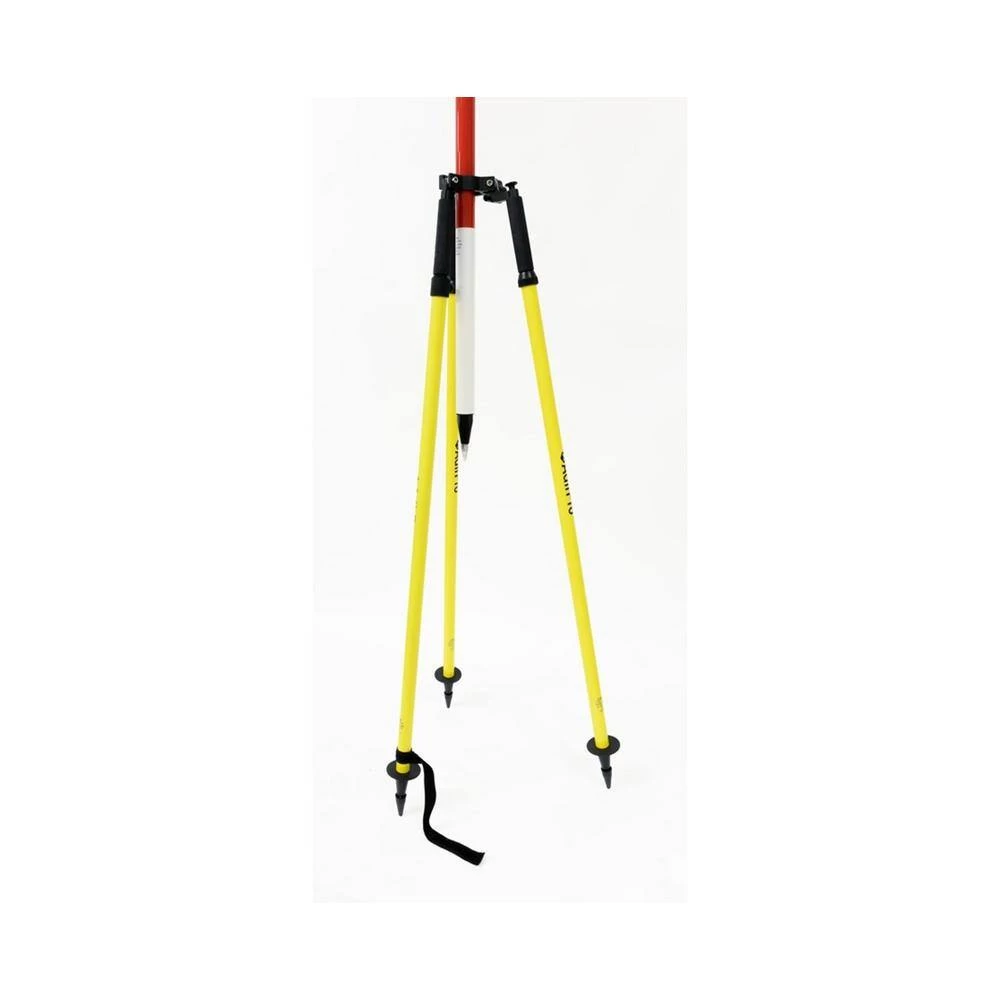 Aluminum Yellow Prism Pole Tripod by AdirPro - Image 3