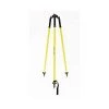 Aluminum Yellow Prism Pole Tripod by AdirPro