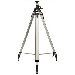 157 in. Heavy-Duty Aluminum Laser Level Extra Tall Quick Clamp Elevating Tripod with Shoulder Strap by AdirPro