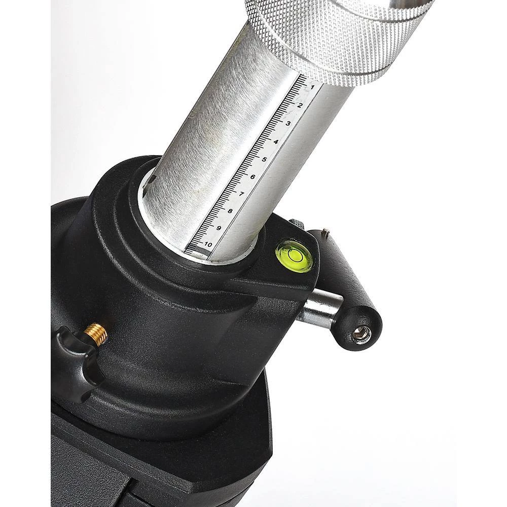 157 in. Heavy-Duty Aluminum Laser Level Extra Tall Quick Clamp Elevating Tripod with Shoulder Strap by AdirPro - Image 8