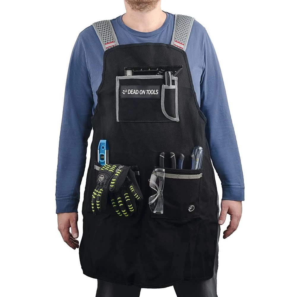 Heavy-duty 24 oz. Canvas Work Apron-Shop Style by DEAD ON TOOLS - Image 5