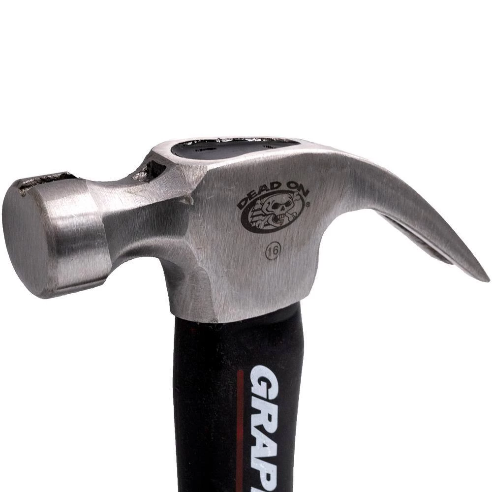 14 in. 16 oz. Smooth Face Hammer with Graphite Shaft by DEAD ON TOOLS - Image 6