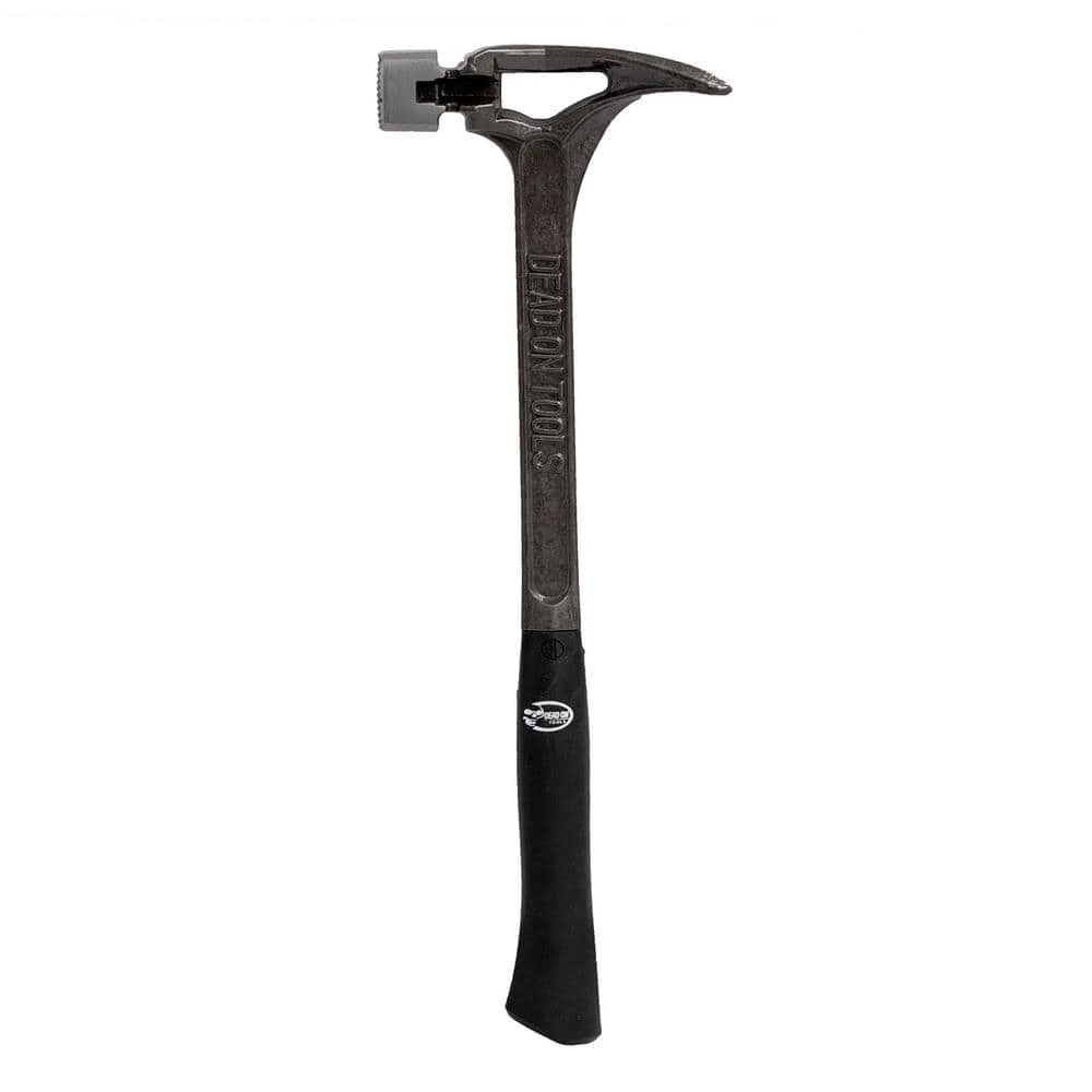 22 oz. Steel Milled Face Hammer with 14 in. Handle by DEAD ON TOOLS