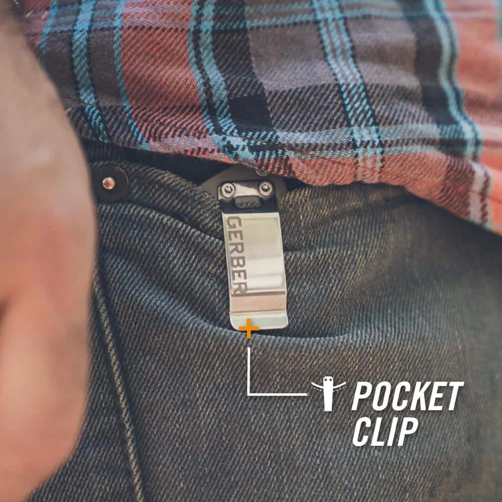 Flatiron Micarta 3 in. Folding Knife by Gerber - Image 7