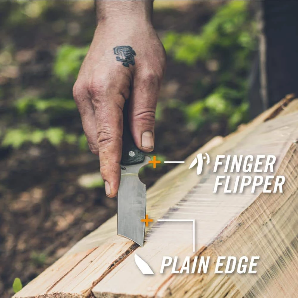 Asada, 2.6 in. Flipper Pocket Knife, Folding Cleaver by Gerber - Image 2