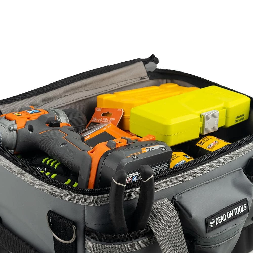 14 in. FlatTop Weather Resistant Tool Bag by DEAD ON TOOLS - Image 7