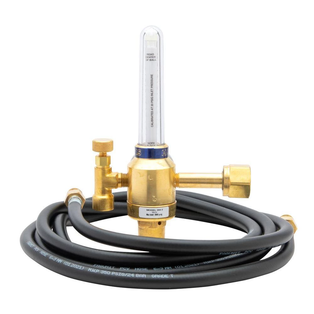 355-2 Flowmeter Kit with 10 ft. Inert Gas Hose by Harris - Image 4
