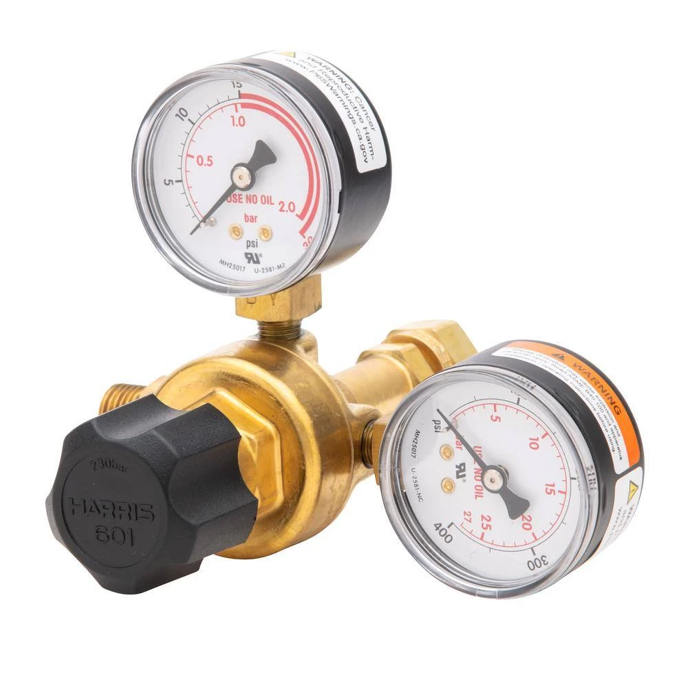3/16 in. Regulator with Gauge by Harris - Image 2
