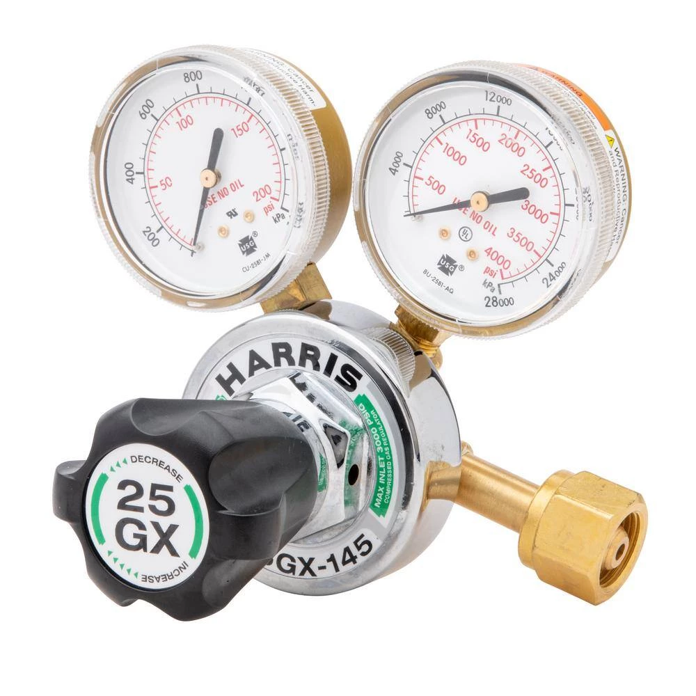 25GX 9/16 in. Oxygen Regulator by Harris - Image 6