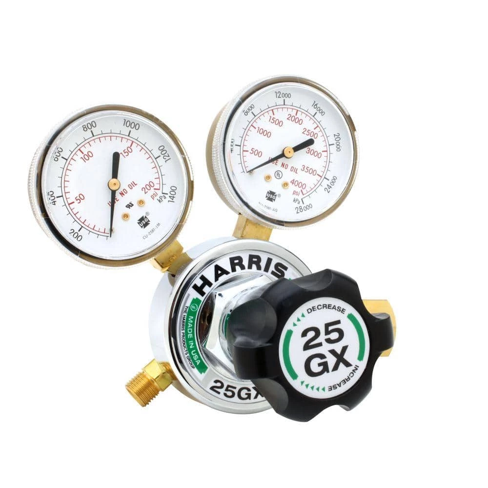 25GX 9/16 in. Oxygen Regulator by Harris