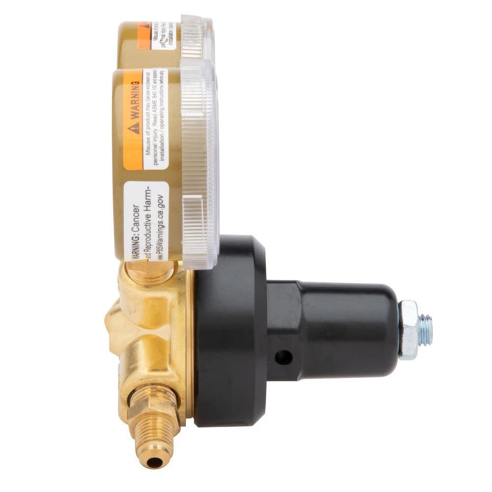 Model 201 Brass Carbon Dioxide Preset Beverage Regulator 0-100 PSIG, 1/4in. FNPT by Harris - Image 5