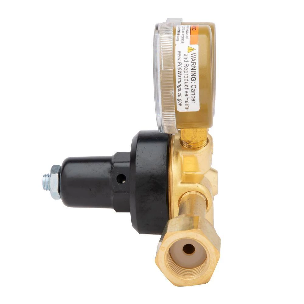 Model 201 Brass Carbon Dioxide Preset Beverage Regulator 0-100 PSIG, 1/4in. FNPT by Harris - Image 3