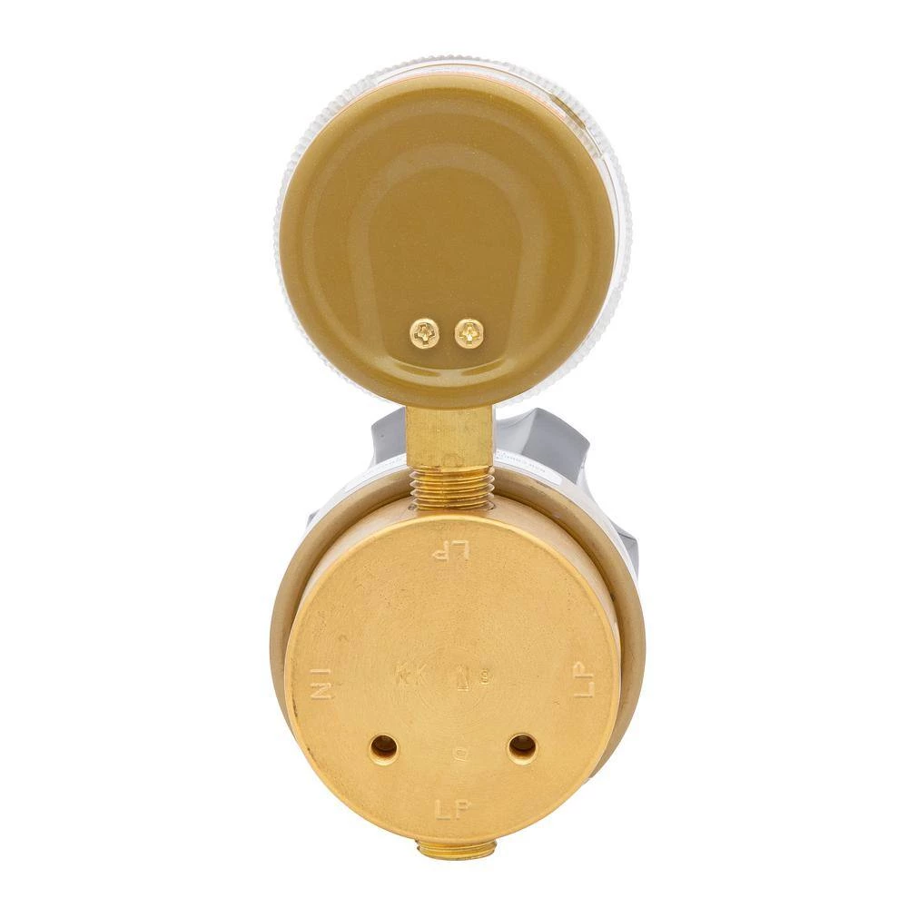 1/4 in. Model 403 General Purpose Brass Nitrogen, Argon, Carbon Dioxide Line Regulator 0-15 PSIG by Harris - Image 4