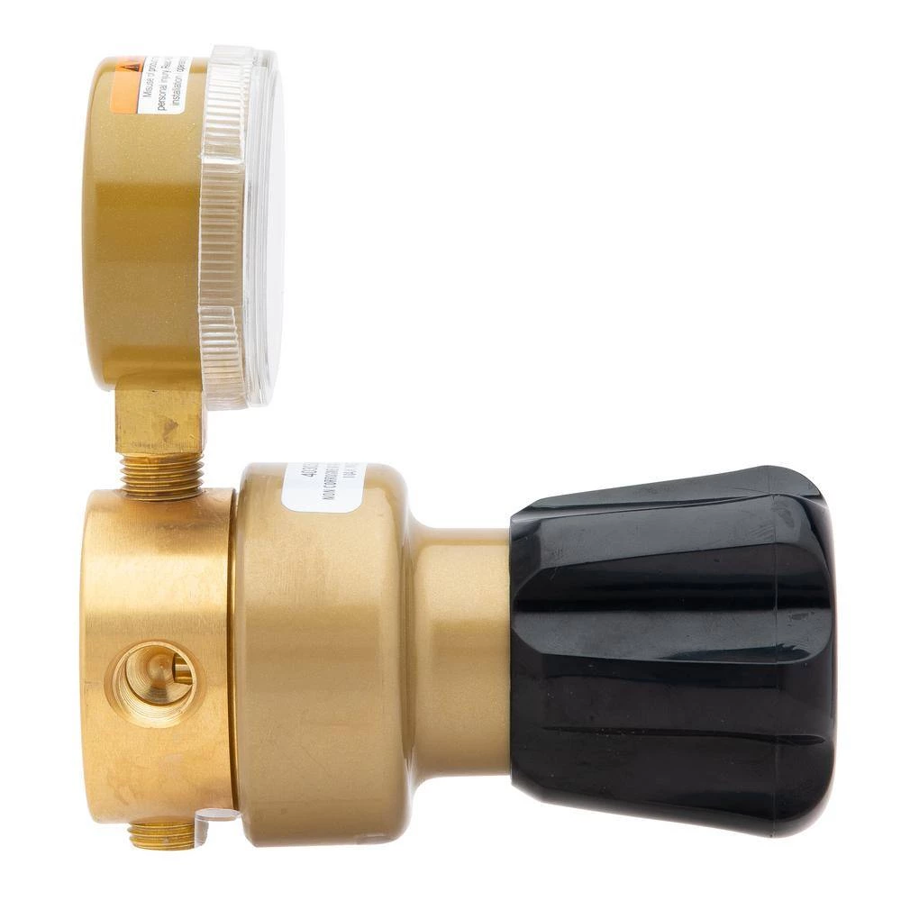 1/4 in. Model 403 General Purpose Brass Nitrogen, Argon, Carbon Dioxide Line Regulator 0-50 PSIG by Harris - Image 5