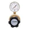 1/4 in. Model 403 General Purpose Brass Nitrogen, Argon, Carbon Dioxide Line Regulator 0-50 PSIG by Harris