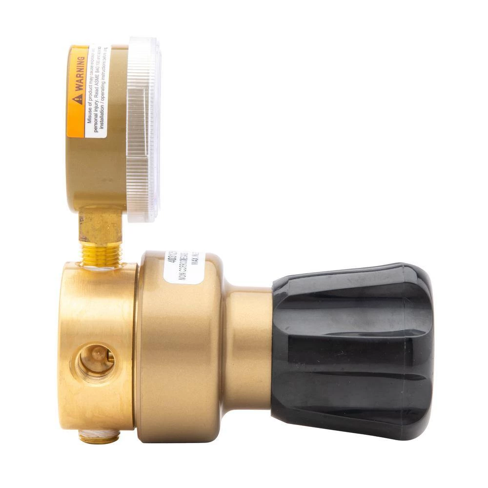1/4 in. Model 403 General Purpose Brass Nitrogen, Argon, Carbon Dioxide Line Regulator 0-125 PSIG by Harris - Image 5