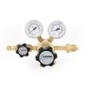 0 PSI to 50 PSI 2-Stage CGA 580 Brass, 1/4 in. Compression Fitting, Nitrogen, Helium, Argon Specialty Gas Lab Regulator by Harris