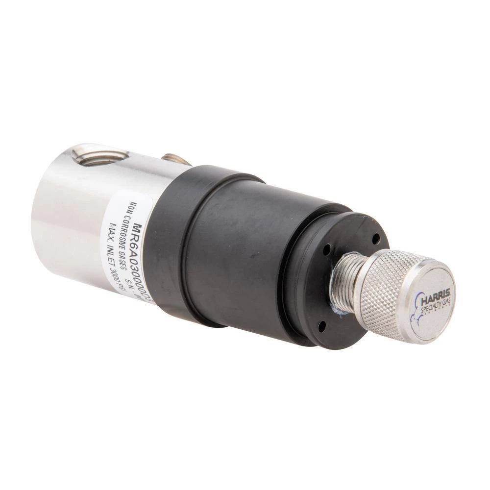 1/4 in. MR6 Compact Stainless Steel Miniature Bottle Regulator, Non-Corrosive, Corrosive and Flammable Gases 0-100 PSIG by Harris - Image 5
