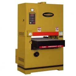 WB-25 25 in. W Belt Sander, 15HP 3PH 230-Volt/460-Volt, Vari Speed, DRO by Powermatic