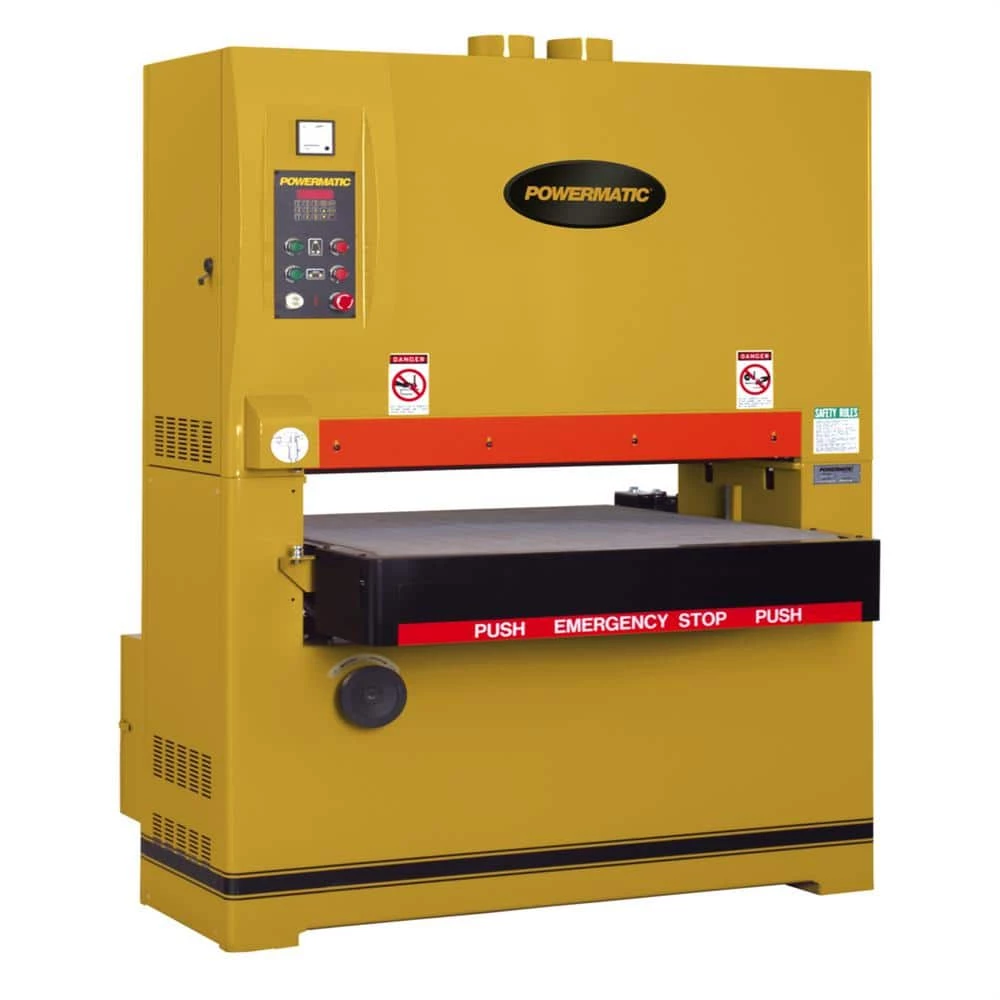 WB-37 37 in. W Belt Sander, 20HP 3PH 230-Volt/460-Volt, Vari Speed, DRO by Powermatic