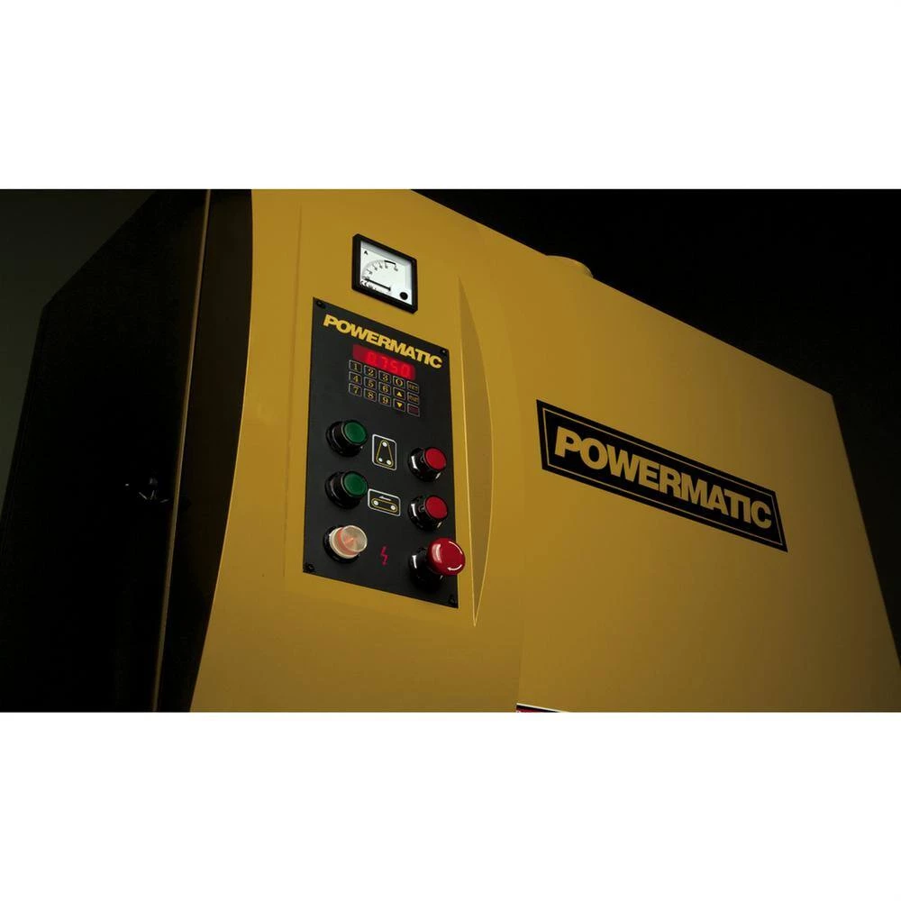 WB-37 37 in. W Belt Sander, 20HP 3PH 230-Volt/460-Volt, Vari Speed, DRO by Powermatic - Image 2