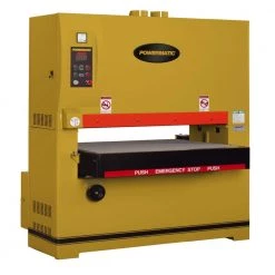 WB-43 43 in. W Belt Sander, 25HP 3PH 230-Volt/460-Volt, Vari Speed, DRO by Powermatic