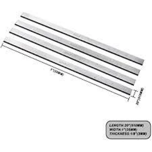 Models 208,209 Jointer Knives, Single Sided (set of 4) by Powermatic - Image 7