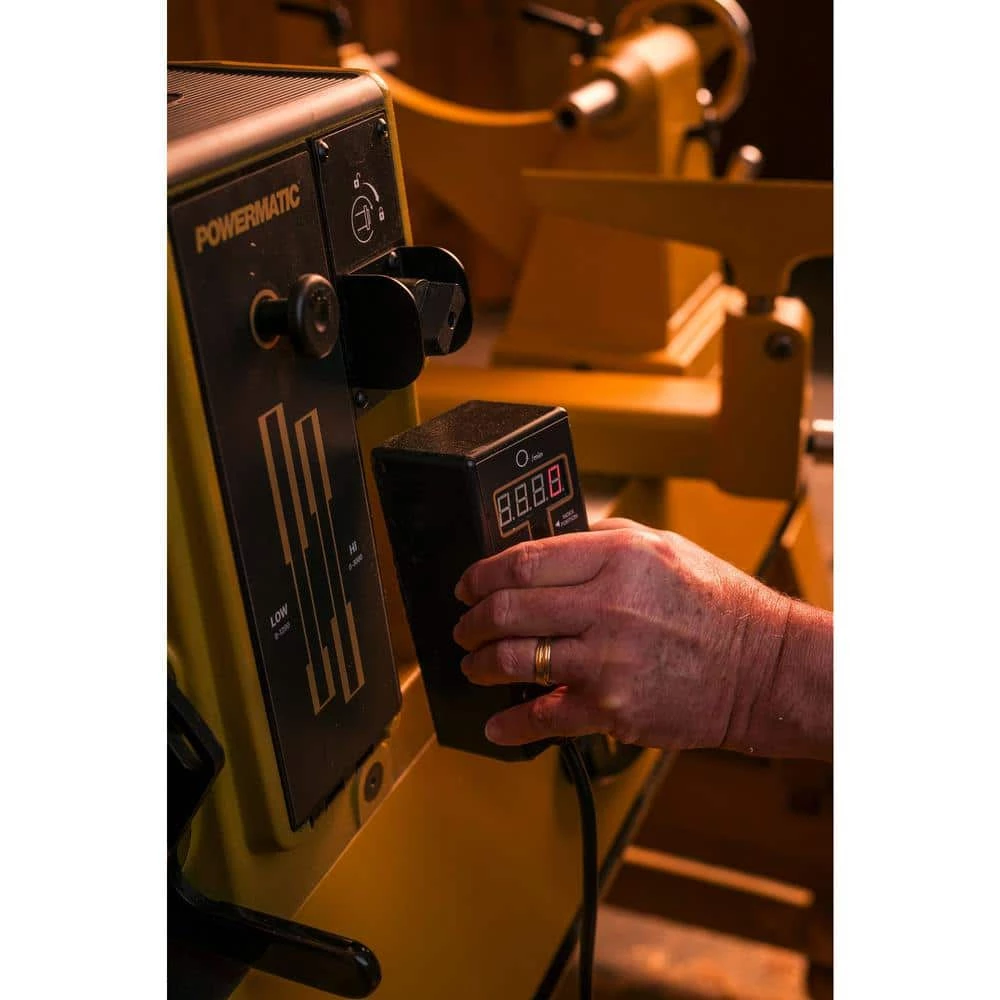 220-Volt 2HP 1PH Lathe with Risers by Powermatic - Image 5
