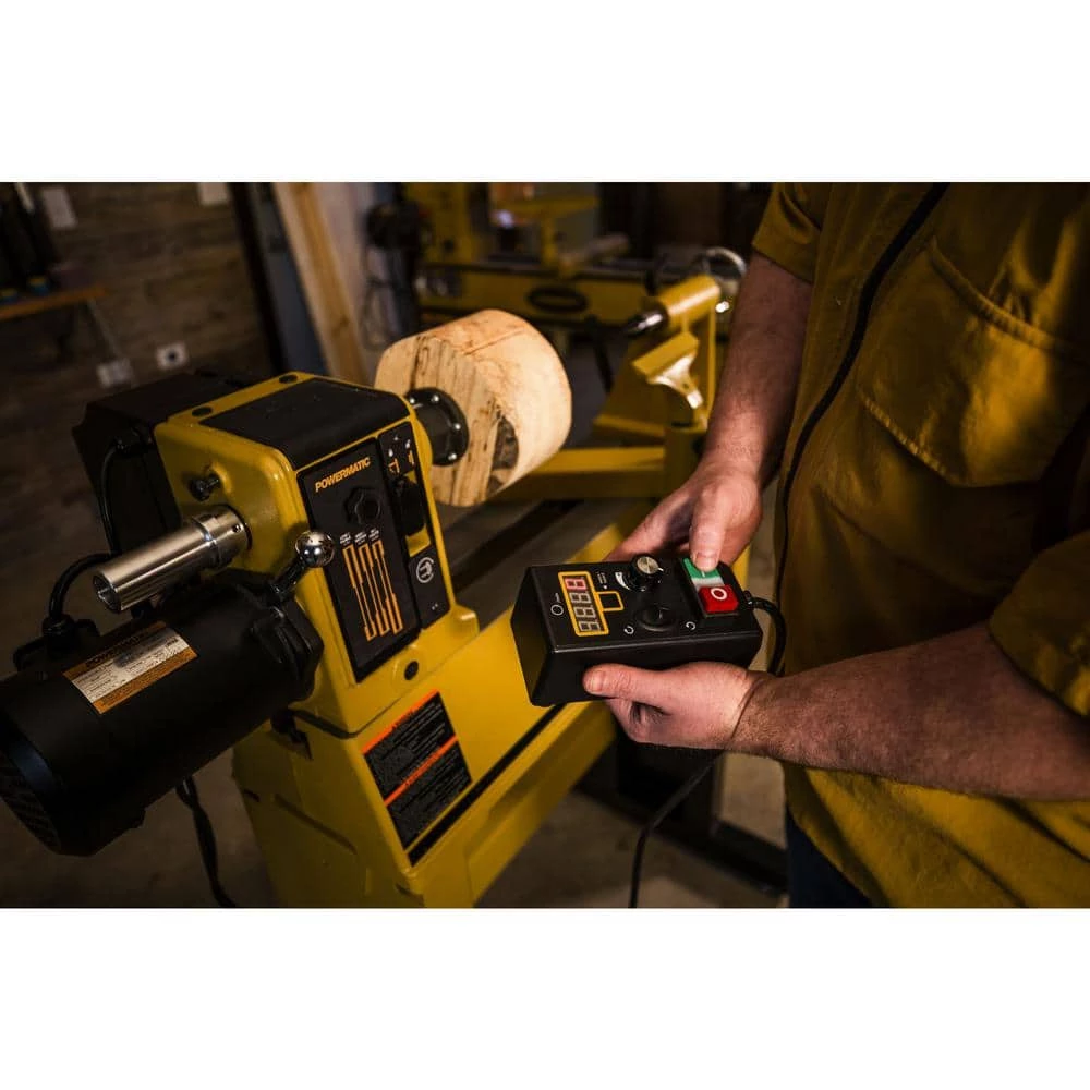 PM2014 14 in. x 4 in. Wood Lathe by Powermatic - Image 5