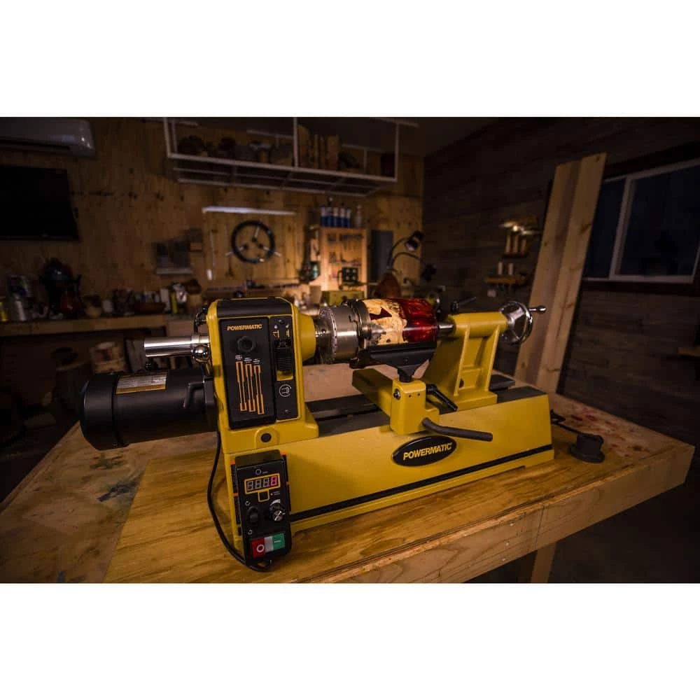 PM2014 14 in. x 4 in. Wood Lathe by Powermatic - Image 3