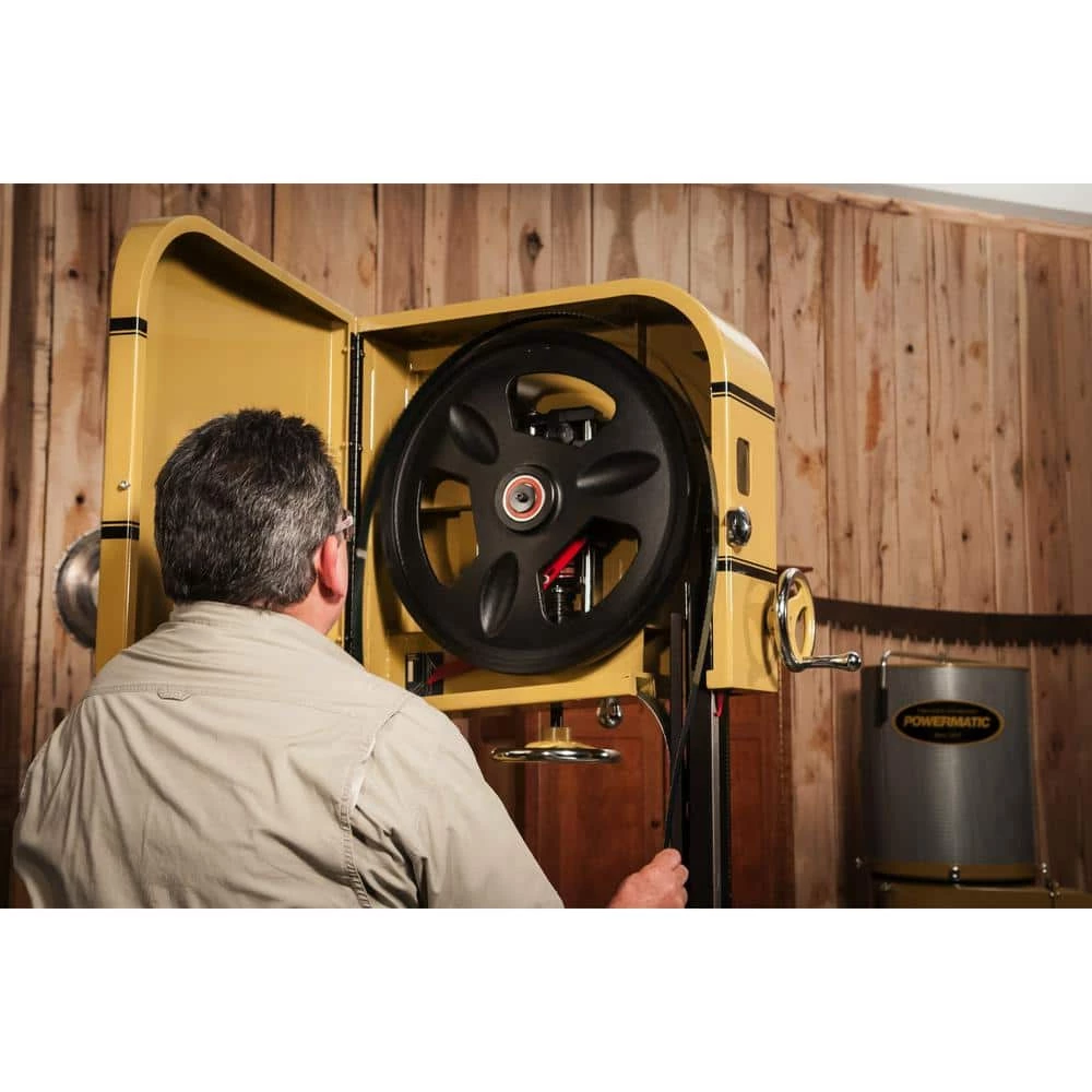 PM2013B 230-Volt 5 HP 1PH Bandsaw by Powermatic - Image 4
