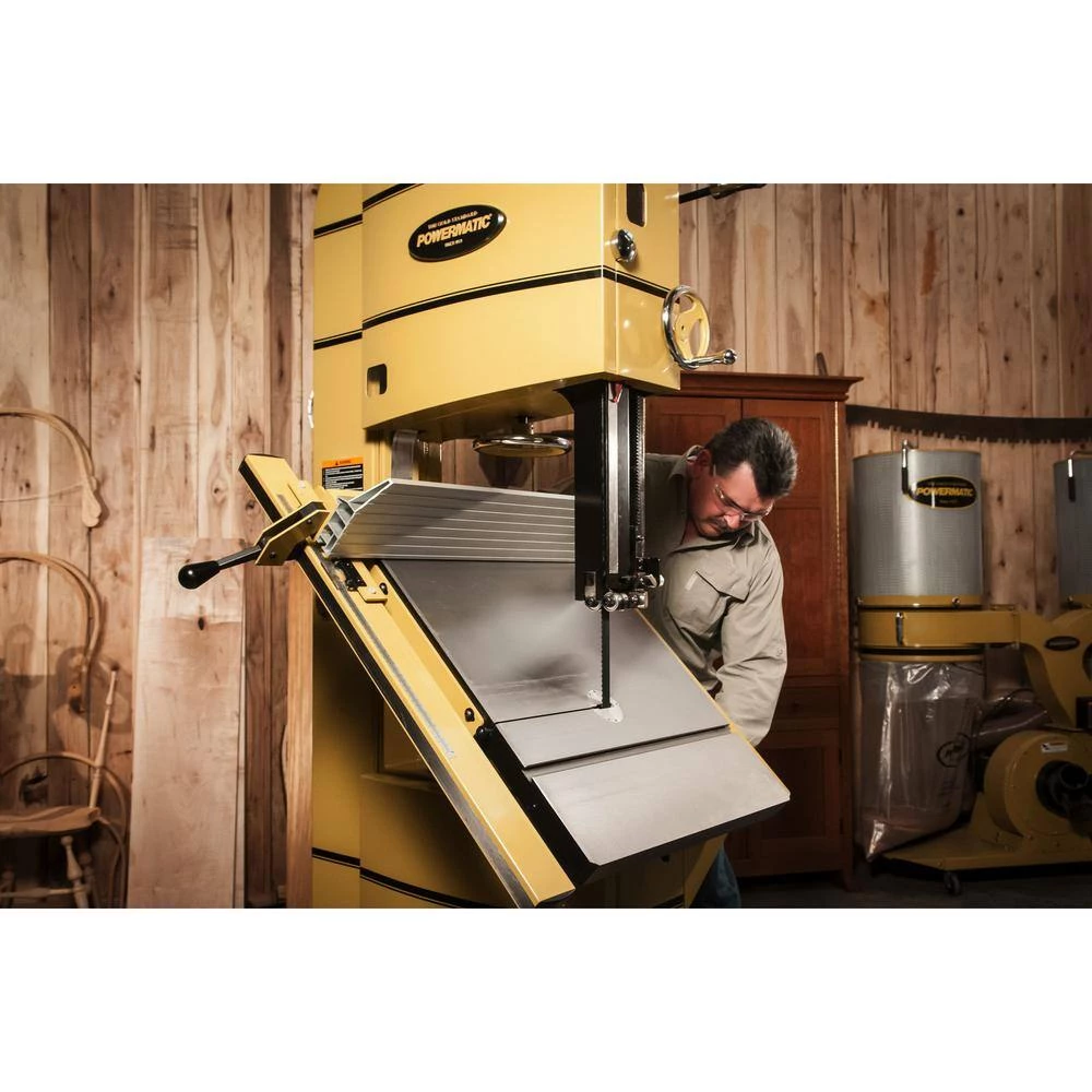 PM2415B 230-Volt 5 HP 1PH Bandsaw by Powermatic - Image 4