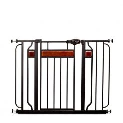 Home Accents 30 in. Metal Walk-Through Safety Gate by Regalo