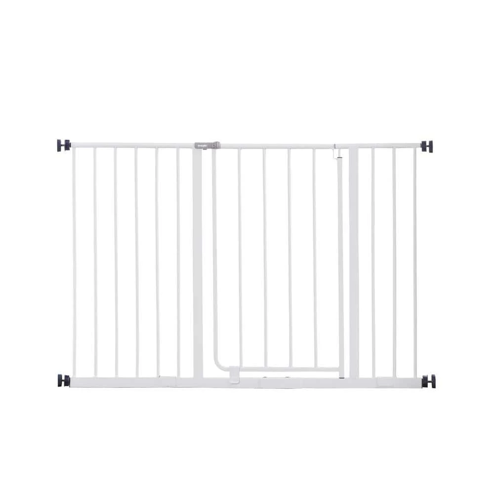 30" Metal Easy Open Extra Wide Walk-Through Gate by Regalo