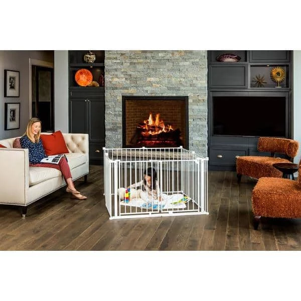 28" Double Door 192" Super Wide Gate by Regalo - Image 3