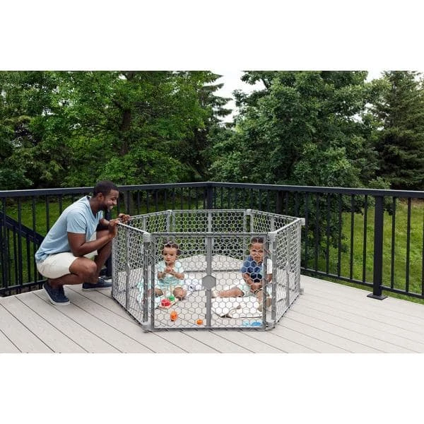 26 in. Plastic Play Yard by Regalo - Image 4