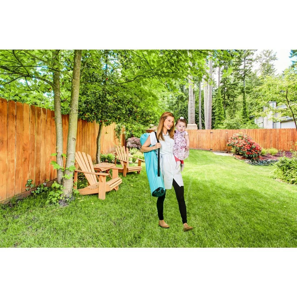 26 in. Six Panel My Play Portable Play Yard by Regalo - Image 4