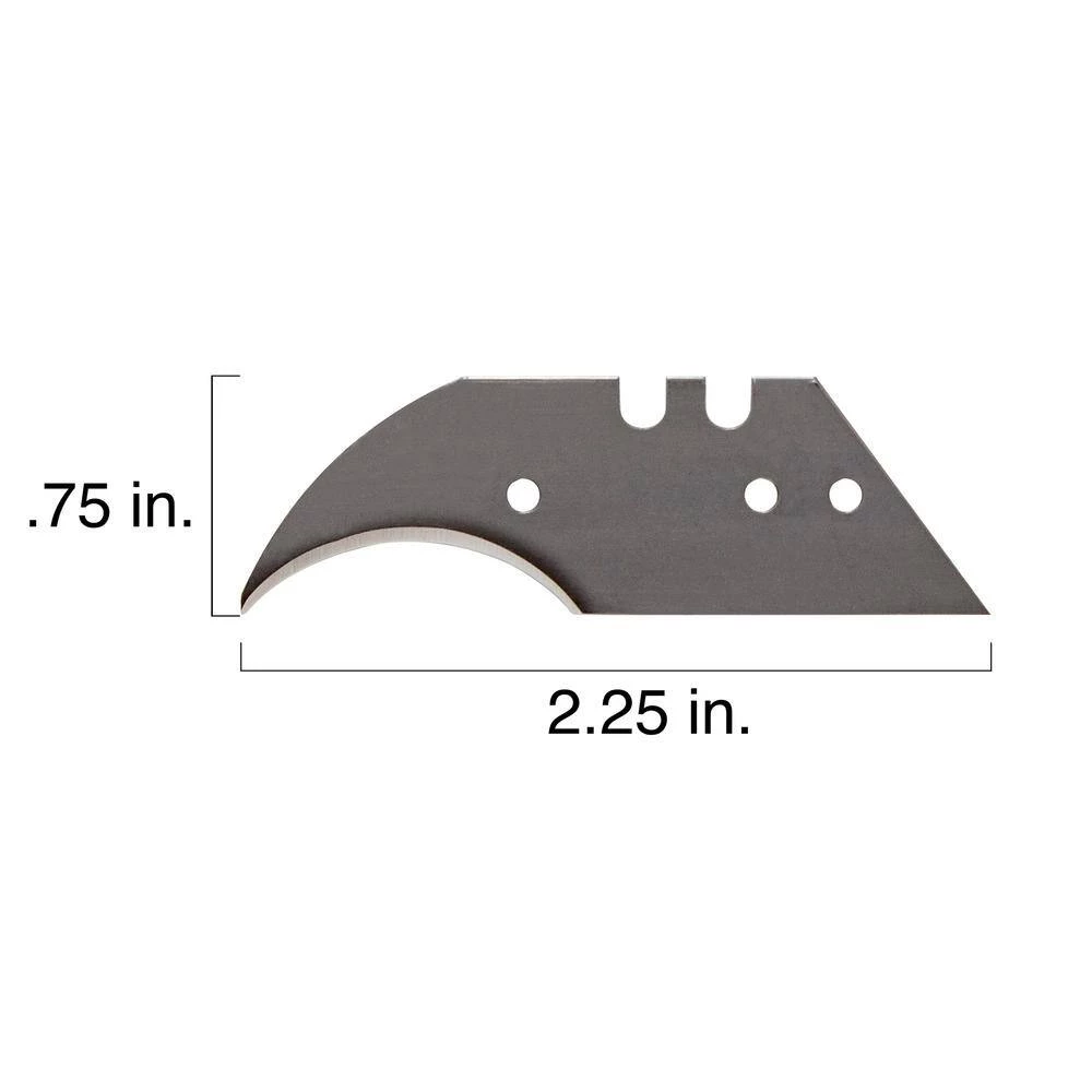 Hawk Concave Blade for Utility Knives (5-Pack) by ROBERTS - Image 7