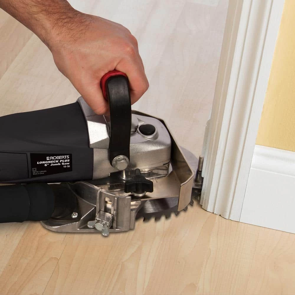 Longneck Plus 120 Volt 6 in. Jamb and Undercut Saw by ROBERTS - Image 2