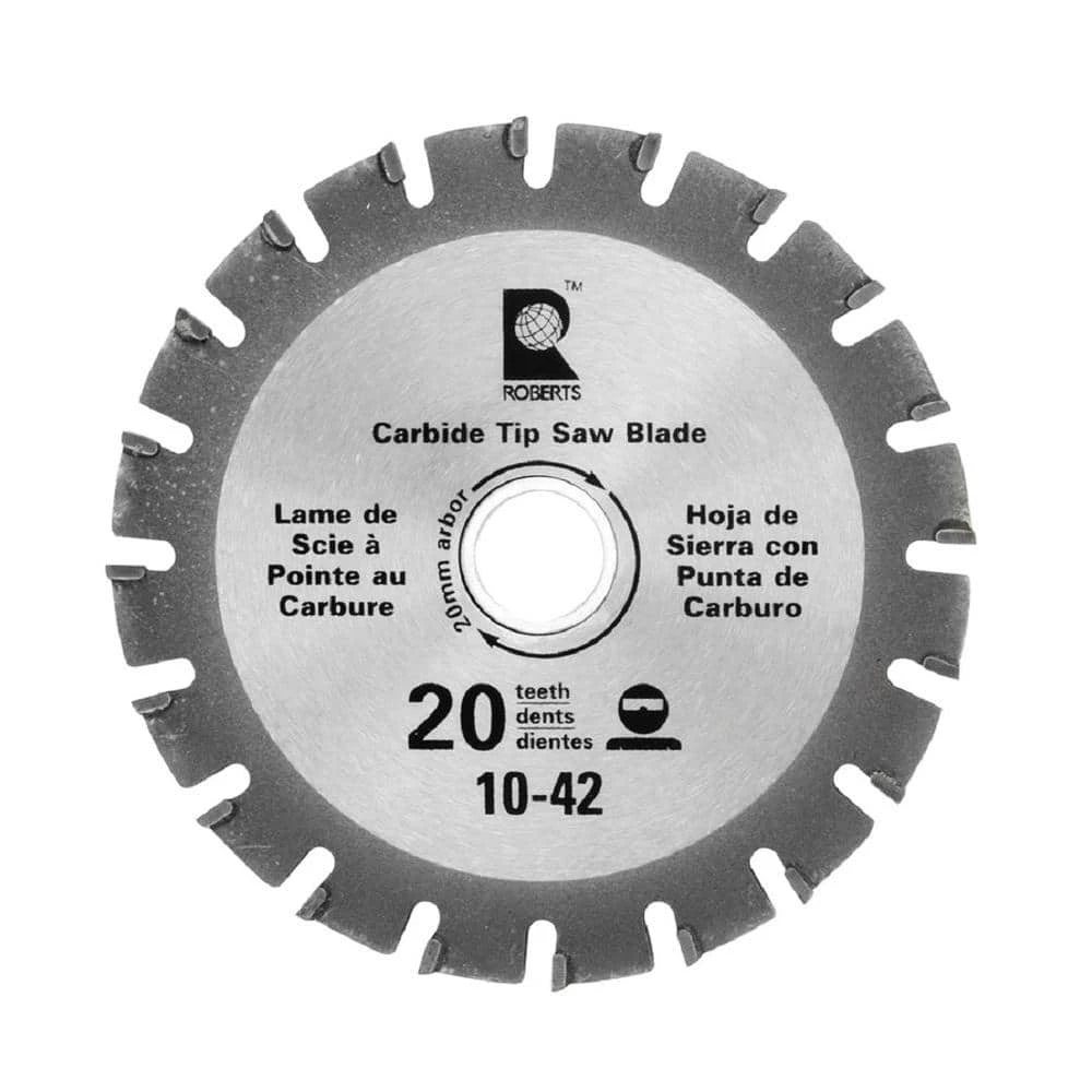 4.25 in. 20-Tooth Carbide Tip Jamb Saw Replacement Blade by ROBERTS