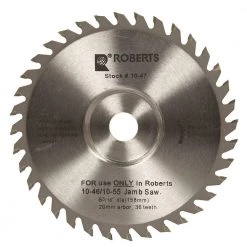 6-3/16 in. 36-Tooth Carbide Tip Jamb Saw Replacement Blade by ROBERTS