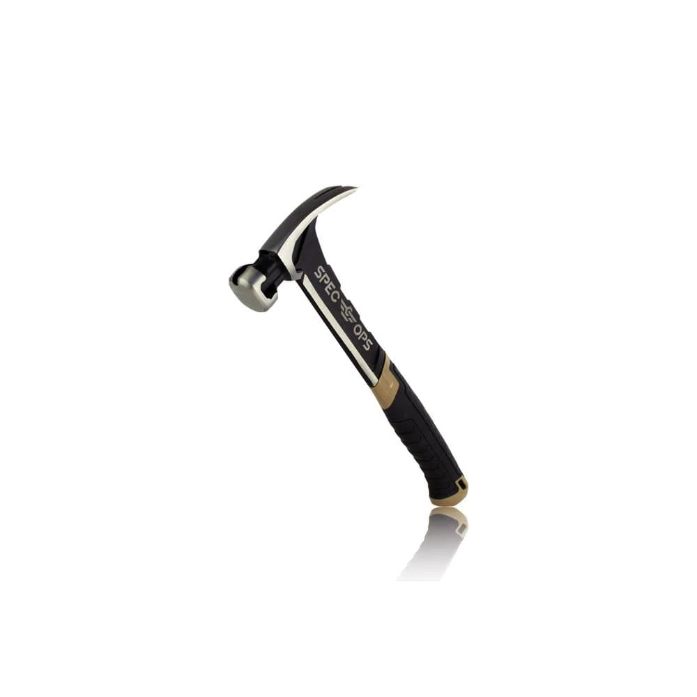 Framing Hammer, 22 oz., Rip Claw, Smooth Face, Shock-Absorbing Grip by SPEC OPS