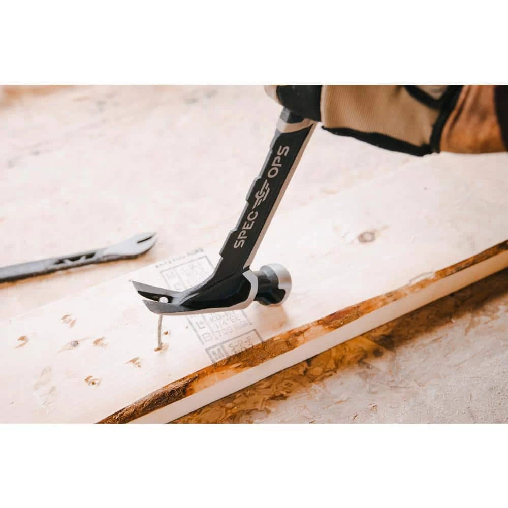 Framing Hammer, 22 oz., Rip Claw, Smooth Face, Shock-Absorbing Grip by SPEC OPS - Image 9