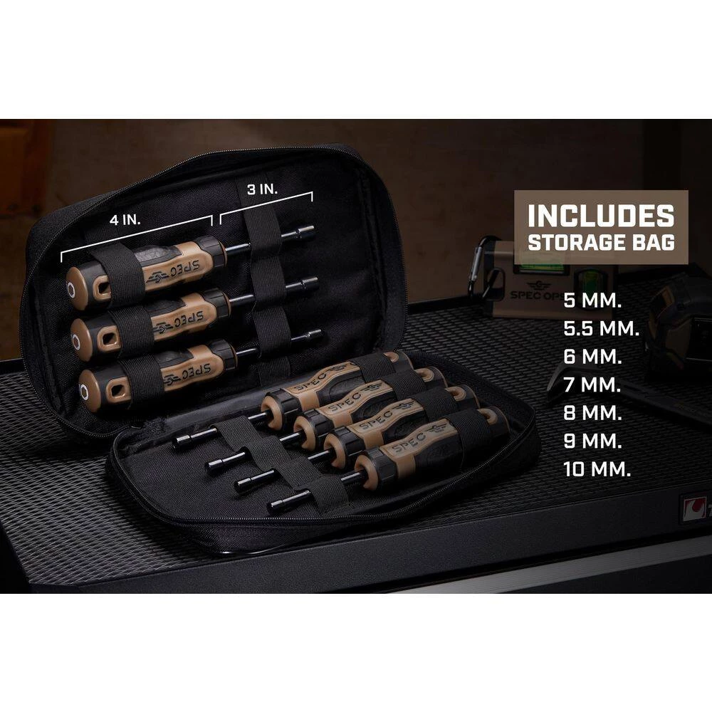 Nut Driver Set, Metric, (7-Piece) by SPEC OPS - Image 5