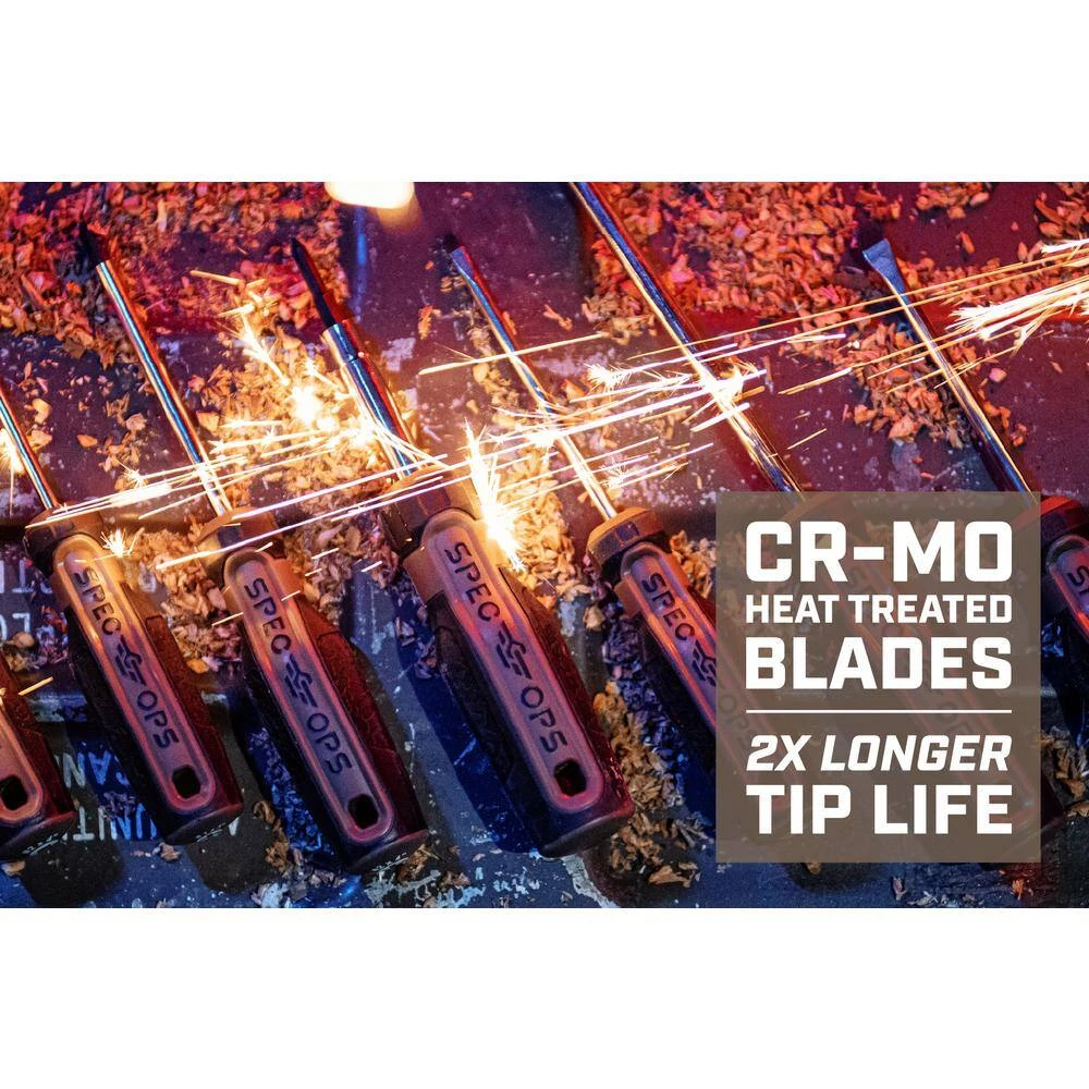 #2 x 6 in. Phillips Screwdriver, Magnetic Tip, Cr-Mo Steel Shaft by SPEC OPS - Image 3