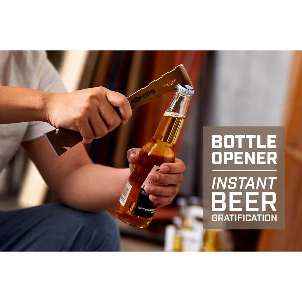 9.5 in. Trim Bar, High Carbon Spring Steel, Built In Ruler, Beveled Edges, Nail Puller, 2 Pack by SPEC OPS - Image 5