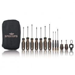 Screwdriver Set, 5 Phillips, 5 Slotted, 2 Torx, Magentic Tip, 3% Donated to Veterans (12-Piece) by SPEC OPS