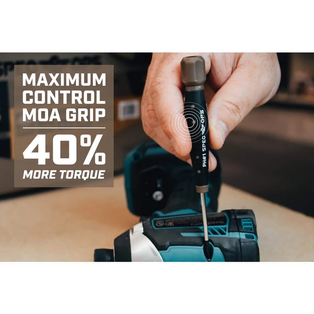 Precision Screwdriver Set with Case, Phillips & Slotted, Magnetic Tip, 3% Donated to Veterans (6-Piece) by SPEC OPS - Image 5